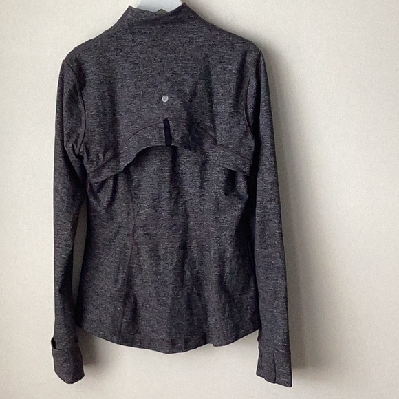 Lululemon Define Jacket Heathered Grey Sz 8 - Picture 7 of 11